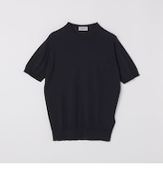 JOHN SMEDLEY: KEMPTON シーアイランド コットン ニット Tシャツ