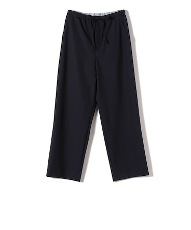 SHIPS Primary Navy Label:〈手洗い可能〉サマー ウール イージー パンツ