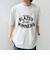 【SHIPS any別注】ONEITA:〈洗濯機可能〉ピグメント ダイ リラックス プリント Tシャツ◆