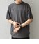 SHIPS any:〈接触冷感/UVカット〉ソフト スムース リラックス ポケット Tシャツ◆