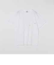 【WEB限定】SHIPS: WマイクロSHIPSロゴ ポケット Tシャツ