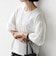 《予約》【WEB限定】〈接触冷感/UVカット/汗染み防止加工〉FUNCTION 袖 レース プルオーバー