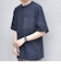 【WEB限定】SHIPS any: リラックス ナイロンポケット クルーネック Tシャツ◆