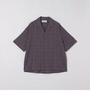City Ambient Products: オープン ボイル チェック ショートスリーブ シャツ
