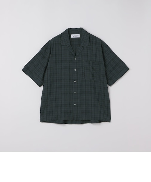 City Ambient Products: オープン ボイル チェック ショートスリーブ シャツ