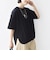 【WEB限定】〈手洗い可能〉ウェーブ クレープ ショート スリーブ カットソー