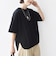 【WEB限定】〈手洗い可能〉ウェーブ クレープ ショート スリーブ カットソー