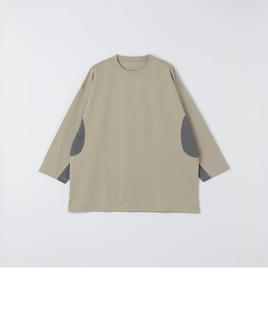 【SHIPS別注】MERRELL: エアー メッシュ コンビ 7スリーブ シャツ