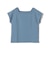 SHIPS Primary Navy Label: コットン スクエア ネック プルオーバー