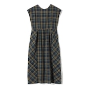 SHIPS Primary Navy Label:〈手洗い可能〉ダークマドラス チェック ワンピース
