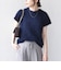 《予約》SHIPS Colors:〈手洗い可能〉フェザー クルーネック 2WAY ニット◆