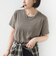 シアー ショート スリーブ TEE