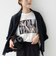 《予約》【SHIPS別注】81BRANCA: 5分袖 ロゴ・フォト TEE