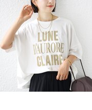 《予約》【SHIPS別注】81BRANCA: 5分袖 ロゴ・フォト TEE