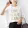 《予約》【SHIPS別注】81BRANCA: 5分袖 ロゴ・フォト TEE