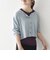 《予約》SHIPS any:〈洗濯機可能〉レイヤード ノースリ TEE × カーディガン セット
