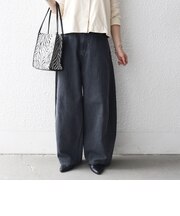 《予約》SHIPS any:〈洗濯機可能〉バレル デニム パンツ［SHIPS any DENIM］