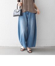 《予約》SHIPS any:〈洗濯機可能〉バレル デニム パンツ［SHIPS any DENIM］