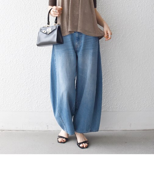 《予約》SHIPS any:〈洗濯機可能〉バレル デニム パンツ［SHIPS any DENIM］