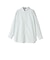 SHIPS Primary Navy Label:コットン タイプライター ビッグ シャツ （ライム/パープル）