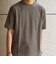【WEB限定】SHIPS:〈汗染みが目立ちにくい〉カノコ  ワンポイント Tシャツ