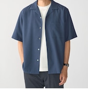 SHIPS:〈MADE IN JAPAN〉5スリーブ オープンカラー シャツ