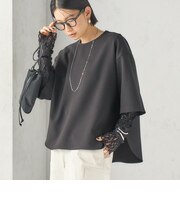 《予約》〈洗濯機可能〉アムンゼンダブル クロス プルオーバー
