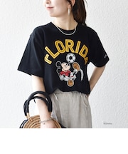 Champion:〈洗濯機可能〉ディズニー / グラフィック ロゴ ショート スリーブ TEE