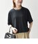 《予約》SHIPS any:〈手洗い可能〉リバークロス ハーフ スリーブ ワイド TEE