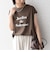 《予約》SHIPS Colors:〈接触冷感・UVカット〉フレンチスリーブ SOLENNE ロゴT◆