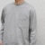 SHIPS any:〈接触冷感/UVカット〉ソフト スムース リラックス ポケット Tシャツ(ロンT)◆