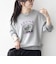 《予約》【SHIPS any別注】THE KNiTS:〈洗濯機可能〉ロゴ プリント スウェット 26AW