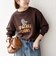 《予約》【SHIPS any別注】THE KNiTS:〈洗濯機可能〉ロゴ プリント スウェット 26AW