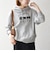 《予約》【SHIPS any別注】THE KNiTS:〈洗濯機可能〉ロゴプリント フーディー 26AW