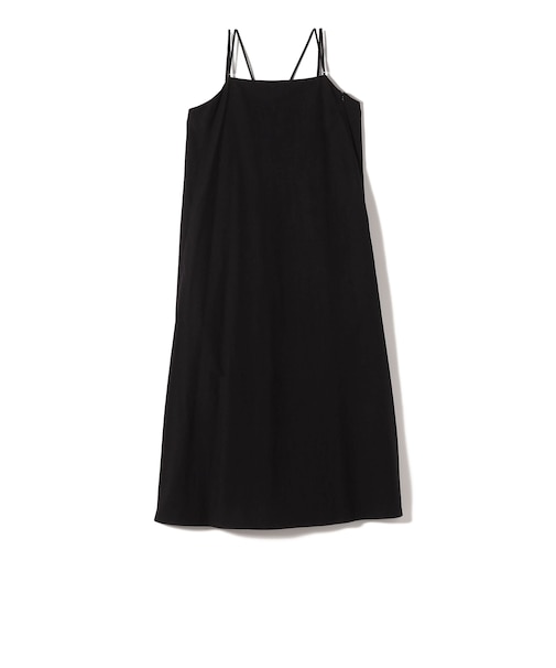 SHIPS Primary Navy Label:〈手洗い可能〉近江晒 フレア キャミ ワンピース