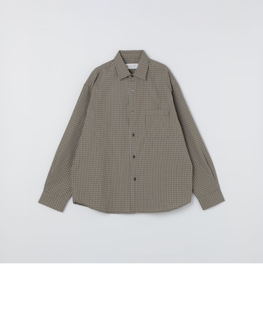 City Ambient Products: レギュラー ソフト チェック ロングスリーブ シャツ