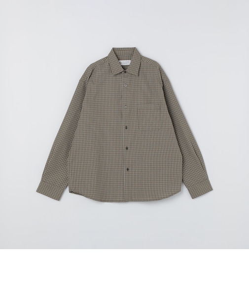 City Ambient Products: レギュラー ソフト チェック ロングスリーブ シャツ