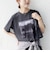 メルティ コットン フォト プリント TEE