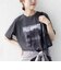 メルティ コットン フォト プリント TEE