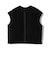 SHIPS Primary Navy Label:ラミー ピンタック フレンチスリーブ ブラウス
