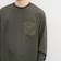 【WEB限定】SHIPS any:〈撥水加工〉リラックス ナイロンポケット クルーネック Tシャツ(ロンT)◆
