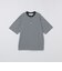 THYARD: COOLMAX(R) ボーダー ヘンリーネック Tシャツ