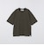 THYARD: COOLMAX(R) ボーダー ヘンリーネック Tシャツ
