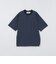 THYARD: COOLMAX(R) ボーダー ヘンリーネック Tシャツ
