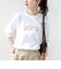 《予約》【WEB限定】 SHIPS ラウンド プリント ロゴ ロングスリーブ TEE