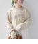 《予約》【WEB限定】 SHIPS ラウンド プリント ロゴ ロングスリーブ TEE