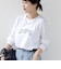 《予約》【WEB限定】 SHIPS ラウンド プリント ロゴ ロングスリーブ TEE
