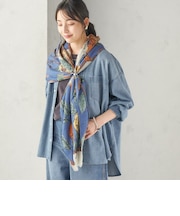 《予約》manipuri: 120*120 STOLE 26AW