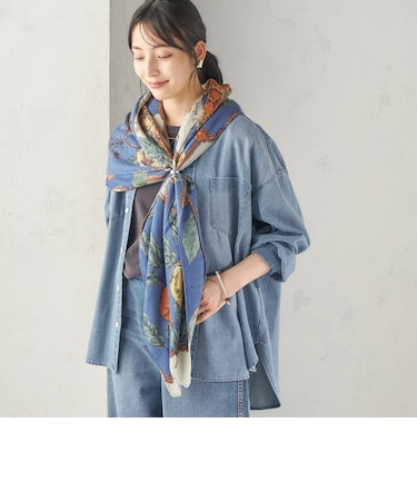 《予約》manipuri: 120*120 STOLE 26AW