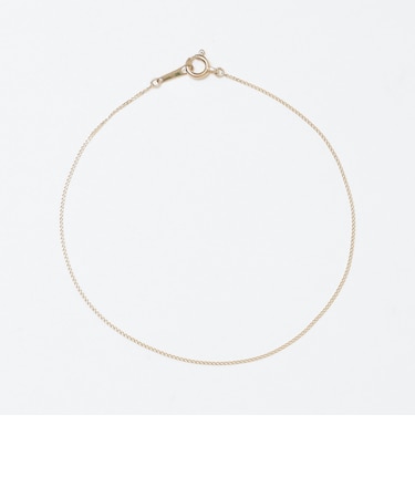 City Ambient Products: K10YG SLIM CHAIN BRACELET